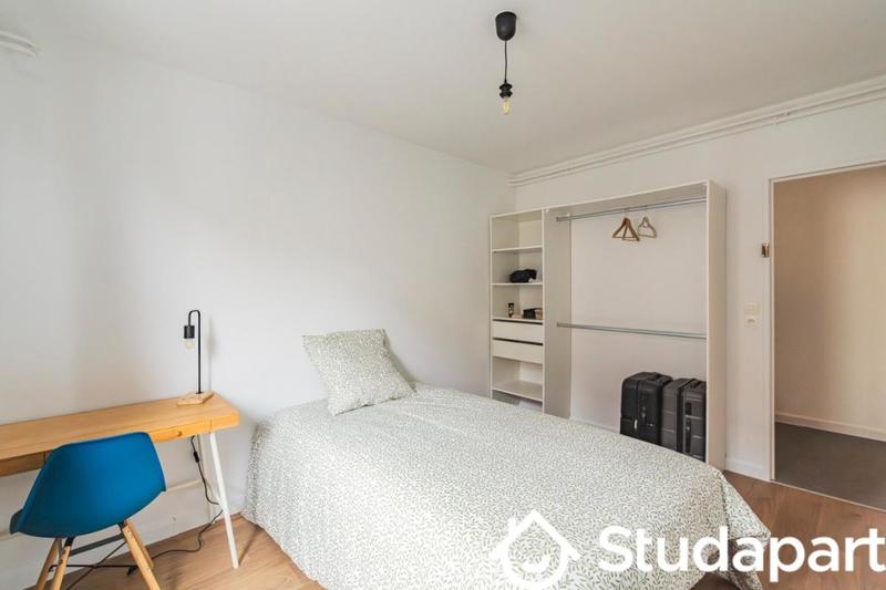 Chambre - 12 m² - 1 pièce