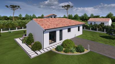 Maison - 90 m² - 4 pièces