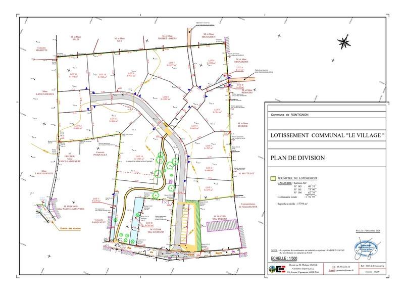 Terrain constructible - 675 m²
