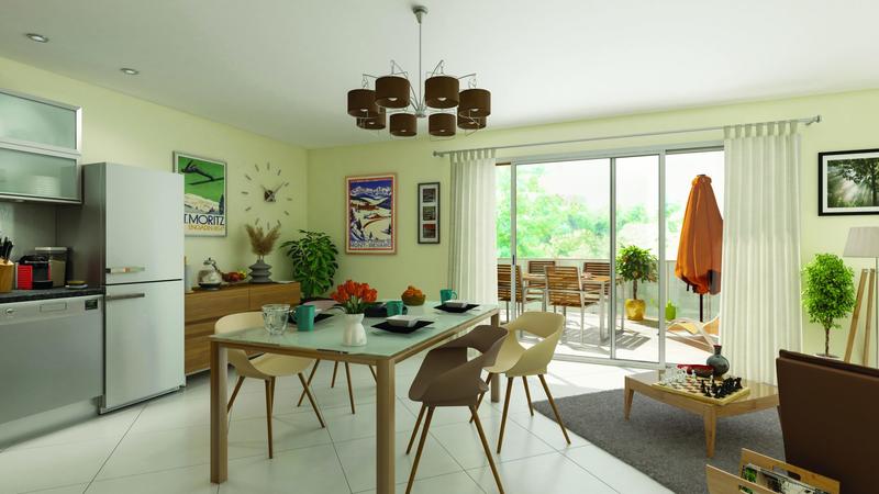 Appartement - 51 m² - 2 pièces