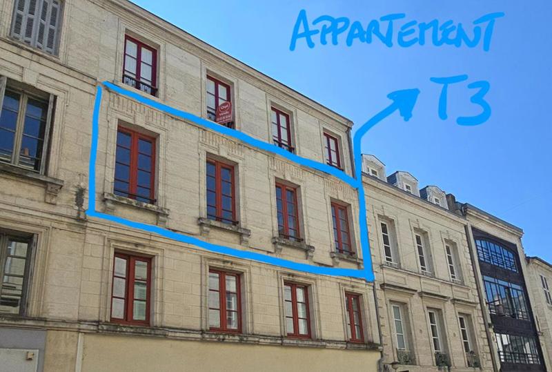 Appartement - 86 m² - 3 pièces