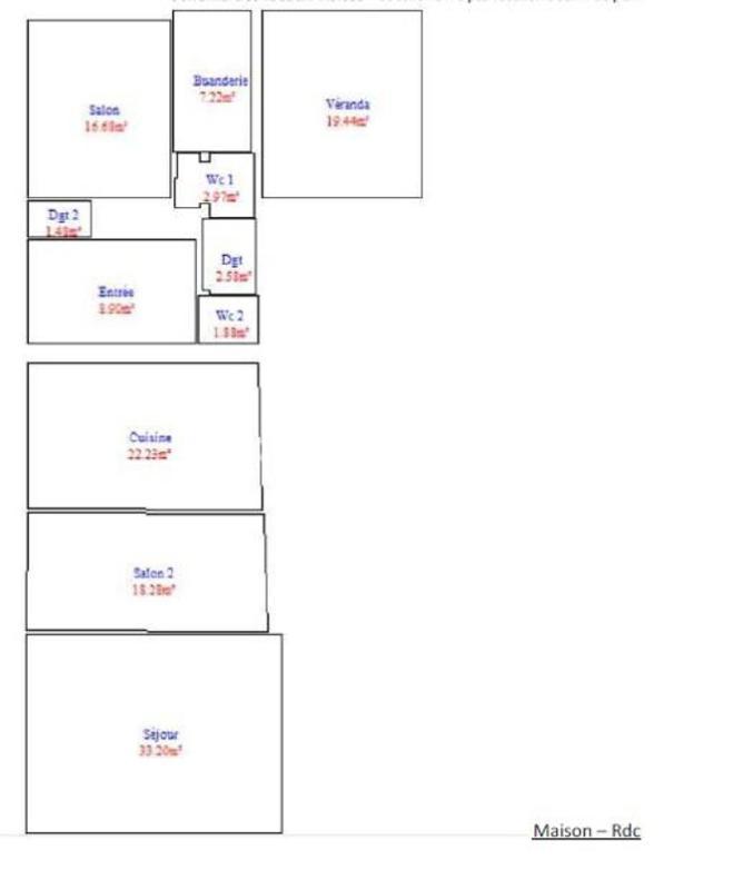 Maison - 428 m² - 13 pièces