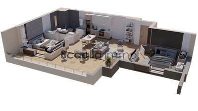 Appartement - 70 m² - 3 pièces