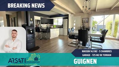 Maison contemporaine - 143 m² - 6 pièces