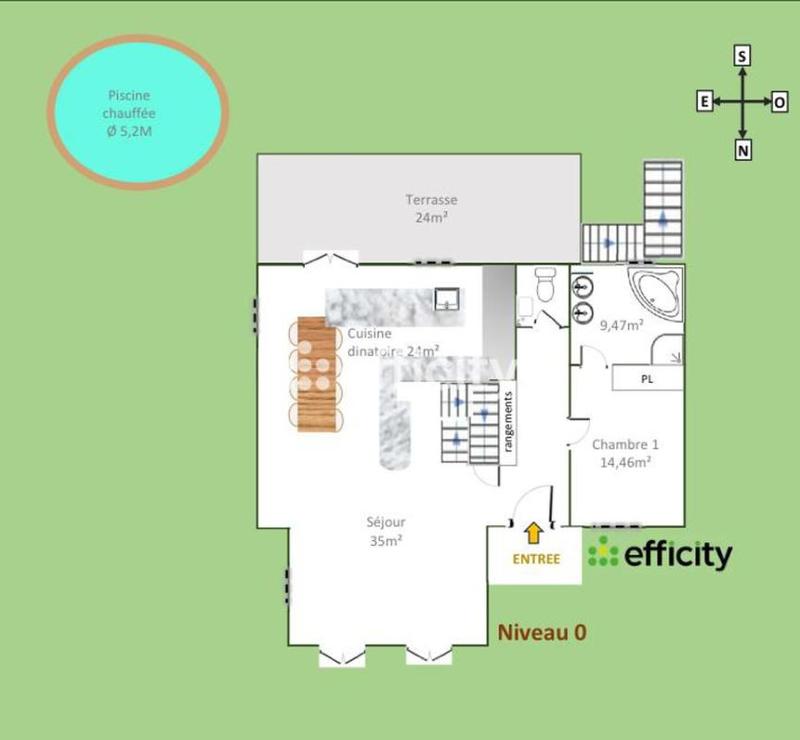 Villa - 160 m² - 7 pièces