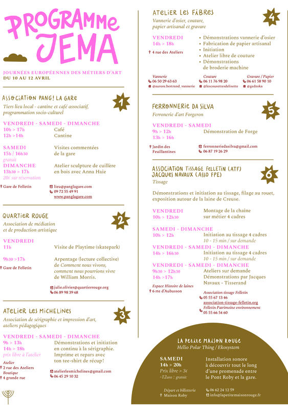 Jema 2026 : Atelier les Michelines