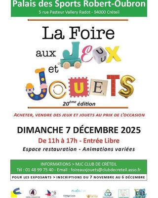 Foire aux jeux et jouets