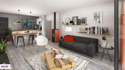 Maison - 94 m² - 5 pièces