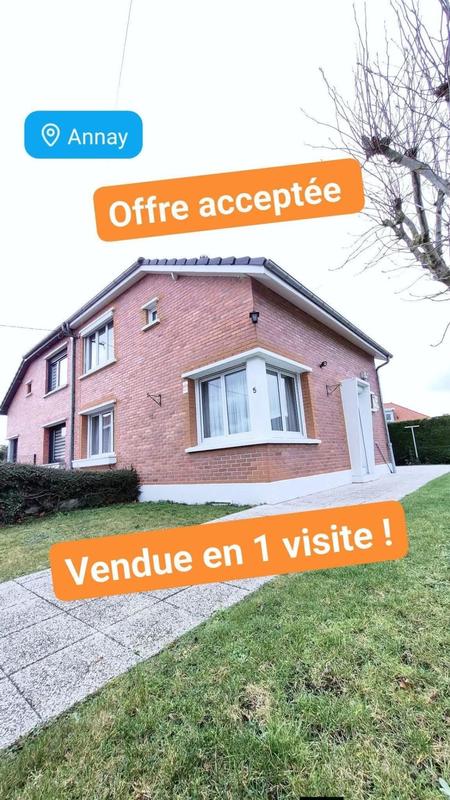 Maison - 75 m² - 4 pièces