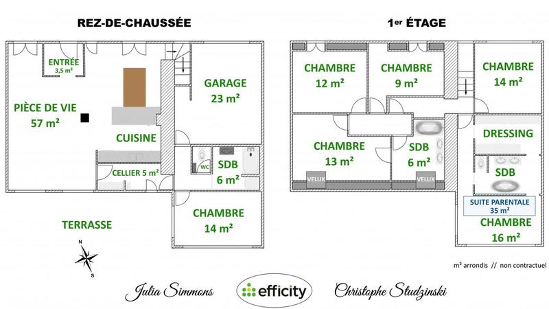 Maison - 184 m² - 8 pièces