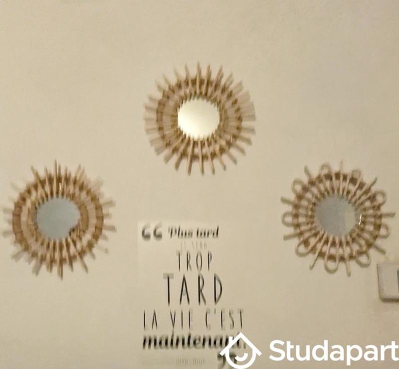 Chambre - 12 m² - 1 pièce