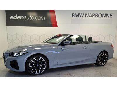 Bmw Série 4 Cab 420d 190 ch Bva8 m Sport