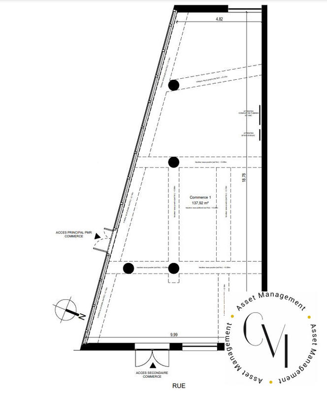 Local commercial - 138 m²