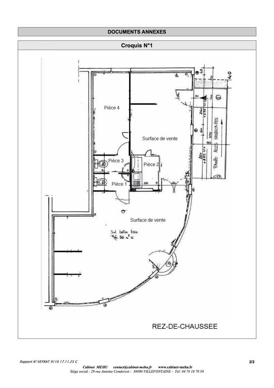 Magasins - 70 m² - 1 pièce