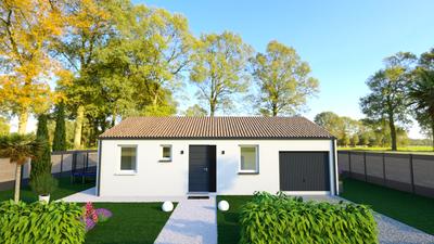 Maison - 65 m² - 3 pièces