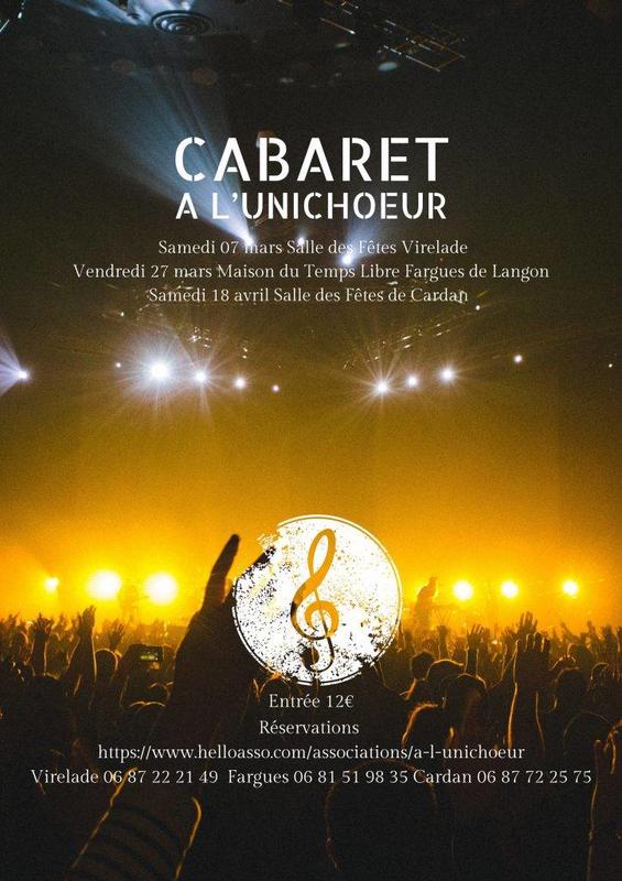 14ème Cabaret à Virelade