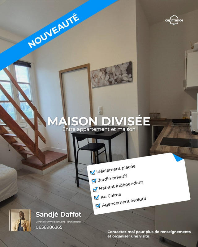 Maison - 75 m² - 4 pièces