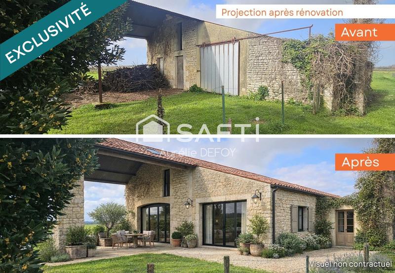 Ferme - 75 m² - 2 pièces