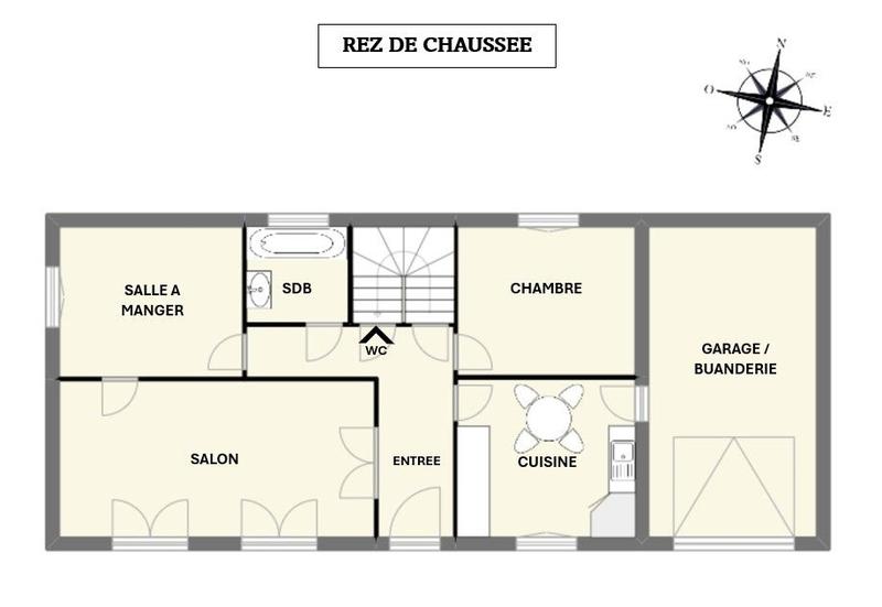 Maison - 115 m² - 5 pièces