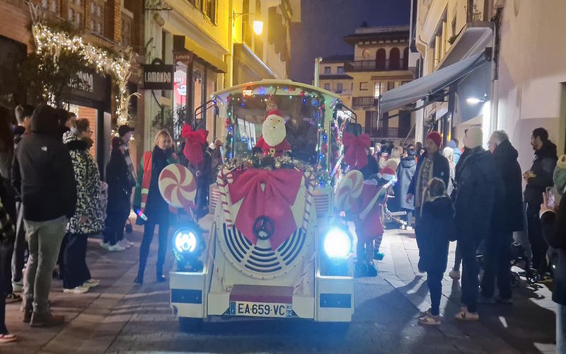 Parade lumineuse du Père Noël