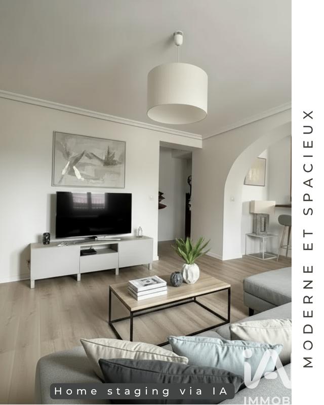 Appartement - 90 m² - 3 pièces