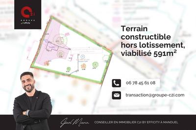 Terrain - 591 m²