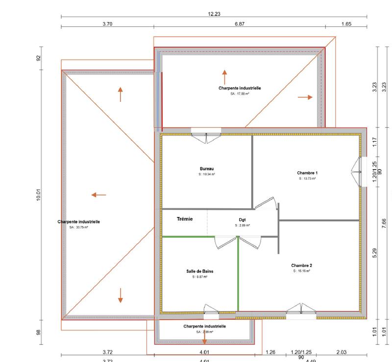 Maison - 135 m² - 5 pièces