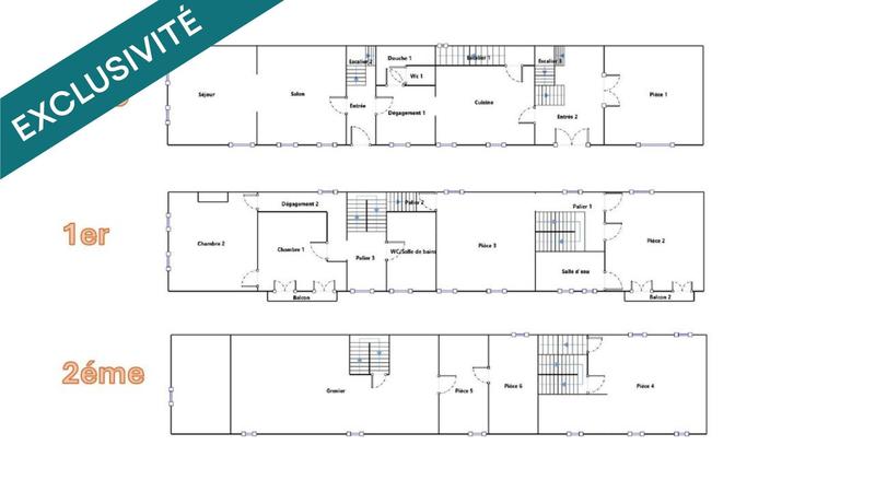 Maison - 175 m² - 4 pièces