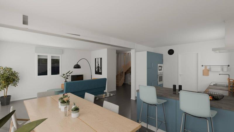 Maison - 95 m² - 4 pièces