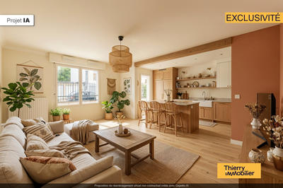 Appartement - 52 m² - 2 pièces