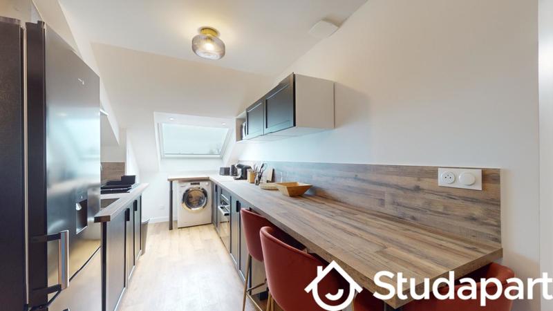 Chambre - 11 m² - 1 pièce