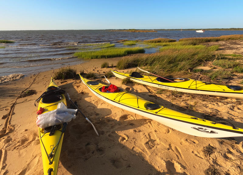 Sortie en kayak de mer - Découverte du delta de l'Eyre et du Bassin d'Arcachon