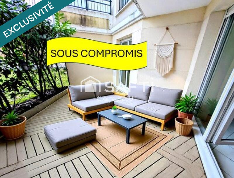 Appartement - 50 m² - 2 pièces