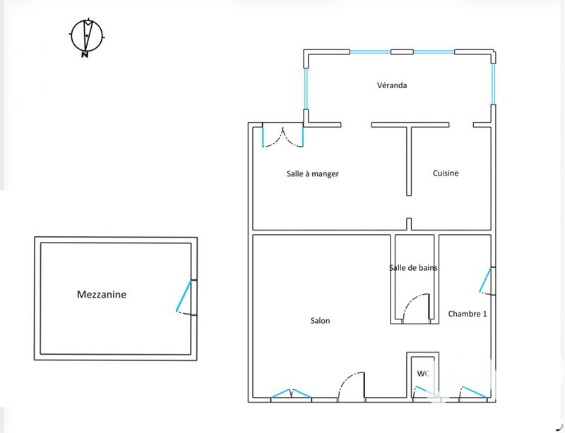 Maison - 87 m² - 4 pièces
