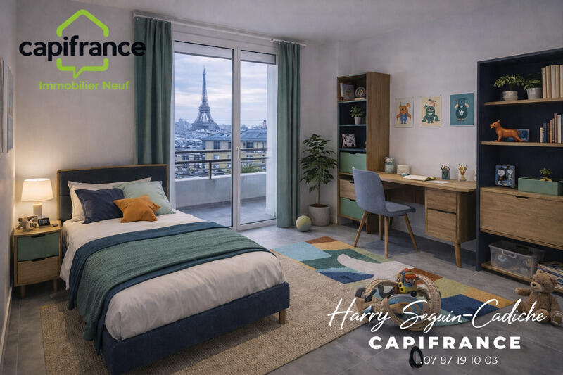 Appartement - 107 m² - 5 pièces