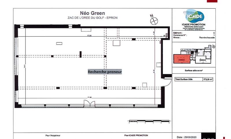 Local commercial - 172 m²