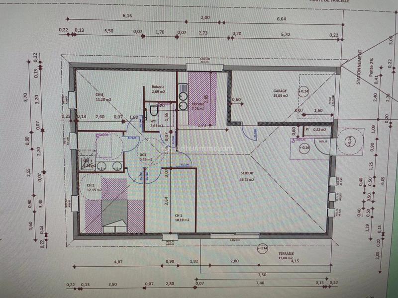 Maison - 105 m² - 5 pièces