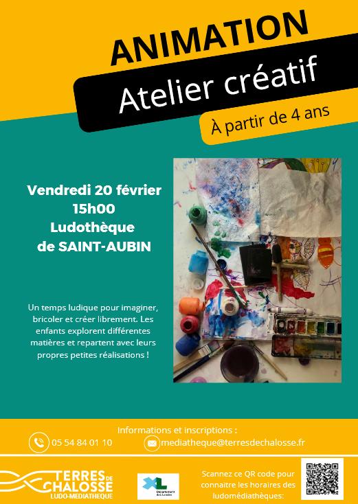 Atelier créatif