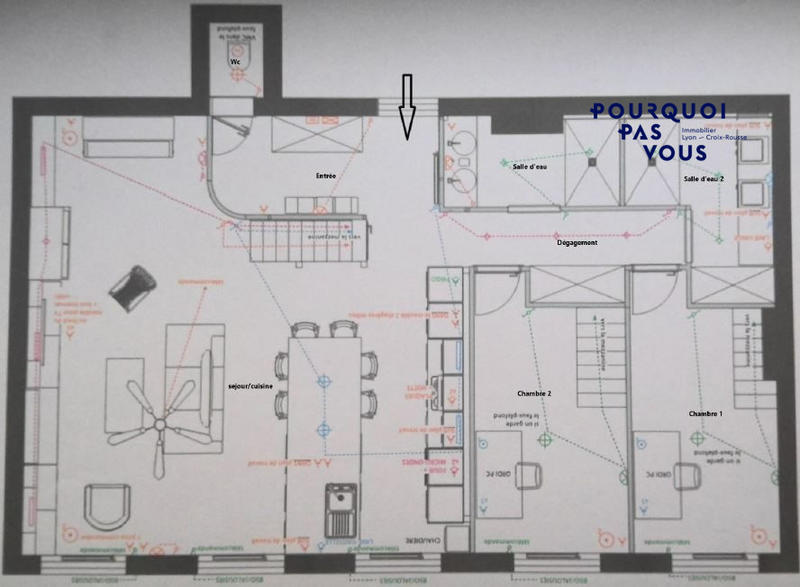 Appartement - 117 m² - 4 pièces