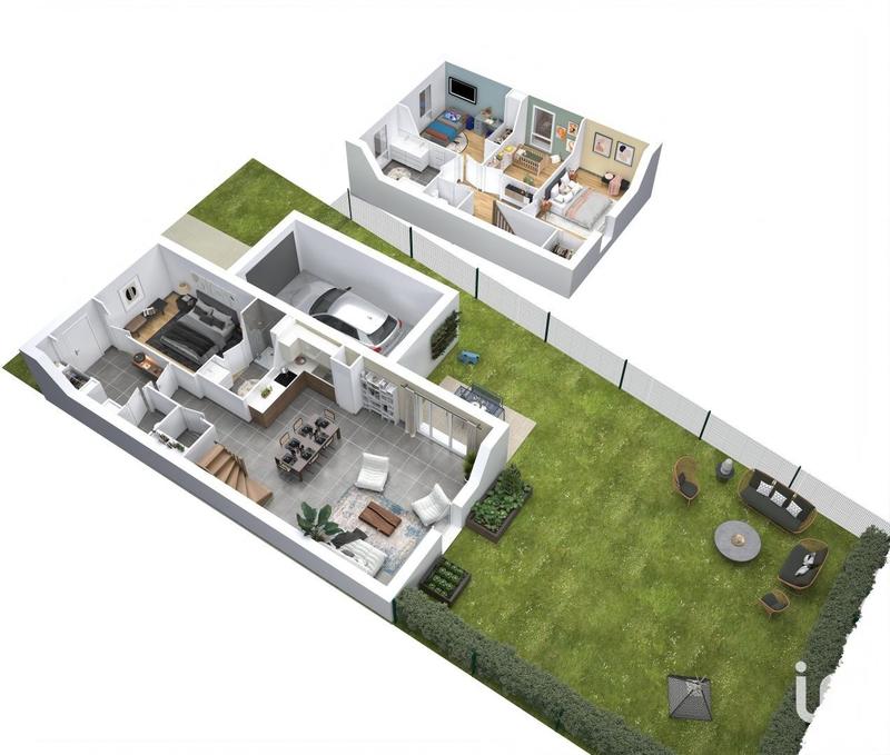 Maison - 105 m² - 4 pièces