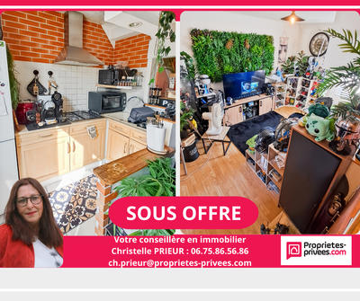 Appartement - 29 m² - 2 pièces