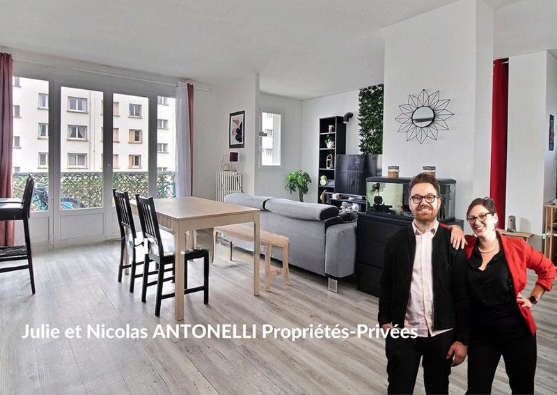 Appartement - 80 m² - 4 pièces