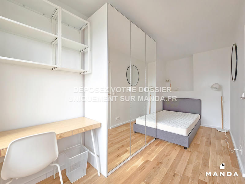 Chambre - 12 m² - 6 pièces