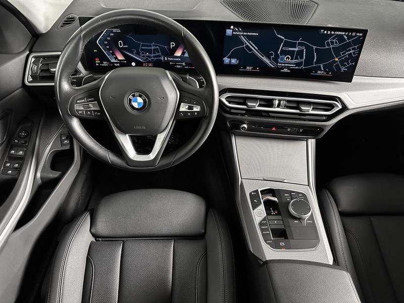 Bmw Série 3 318da Touring 150ch Lci Mhev Cuir Sport Gps Cockpit Carplay Full Led Regul 150 Ch 1°Main