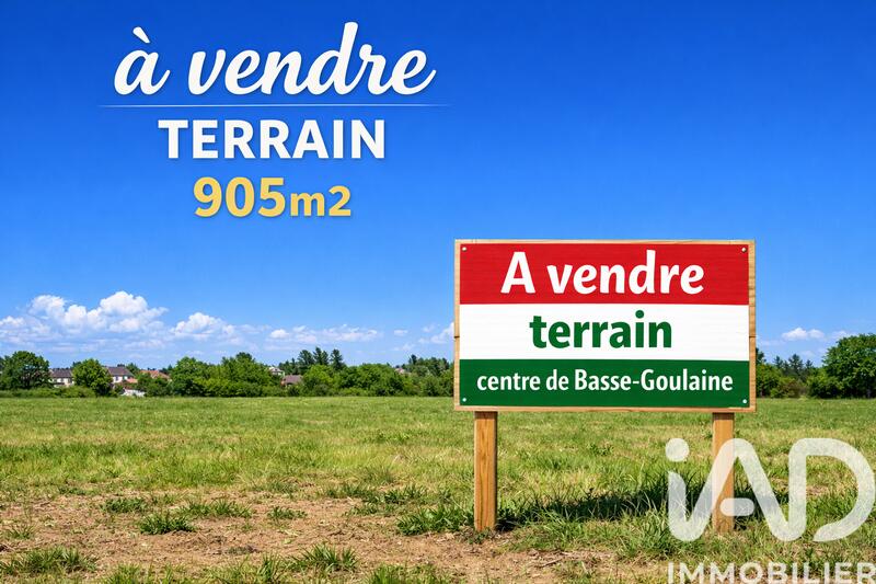 Terrain - 905 m²
