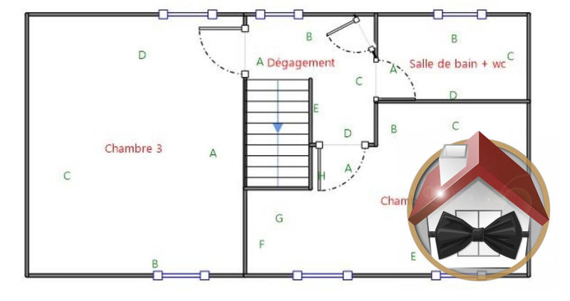 Appartement - 116 m² - 5 pièces