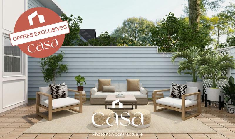 Appartement - 59 m² - 3 pièces