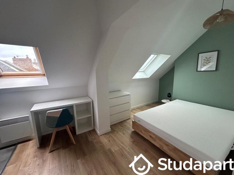 Chambre - 19 m² - 1 pièce