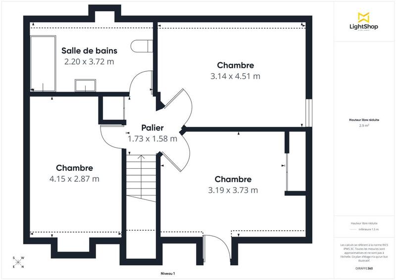 Maison - 108 m² - 4 pièces