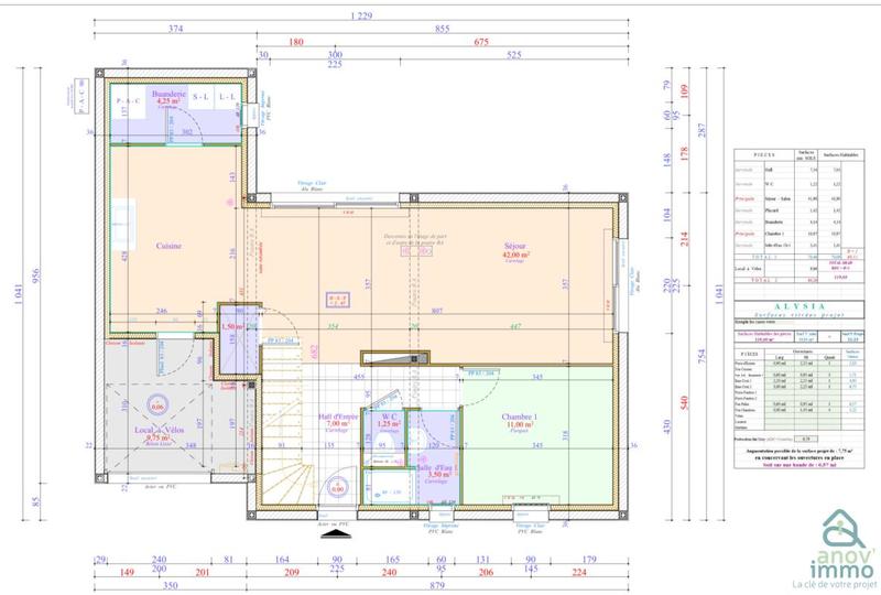 Maison - 120 m² - 5 pièces